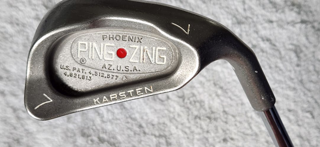 Men's Ping Zing Red Dot 7 Iron RH; Steel Shaft