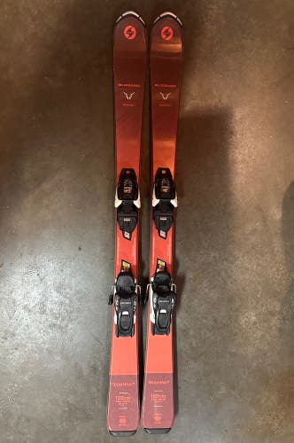 Used Kid's All Mountain With Bindings Max Din 10 Brahma Skis