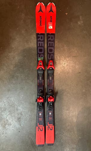 Used Kid's All Mountain With Bindings Max Din 10 Redster J2 Skis