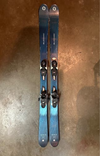 Used Kid's All Mountain With Bindings Max Din 10 Sheeva Jr Skis