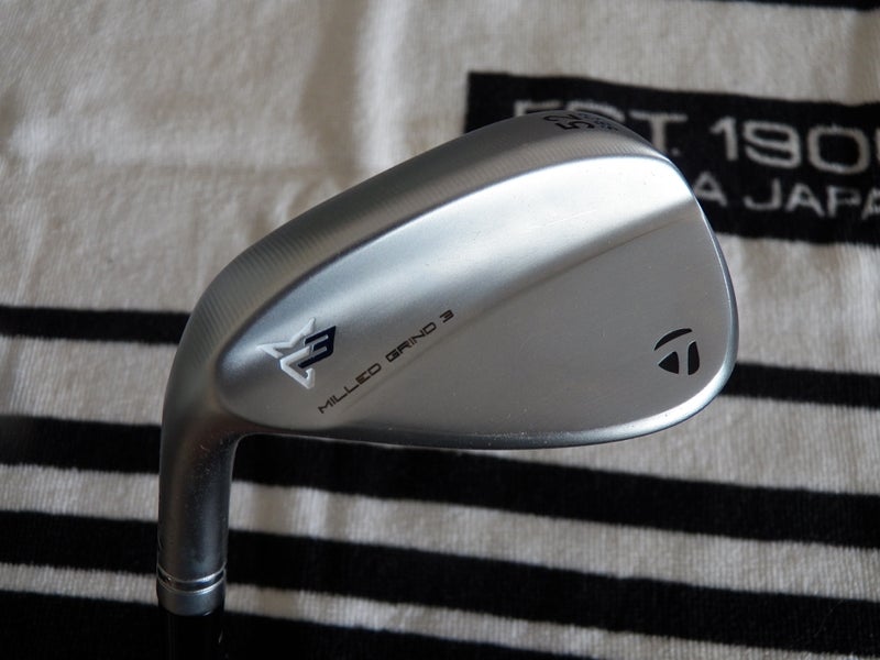 LEFT HAND TAYLORMADE MG3 MILLED GRIND GOLF GAP WEDGE 52-09 DG STIFF FLEX