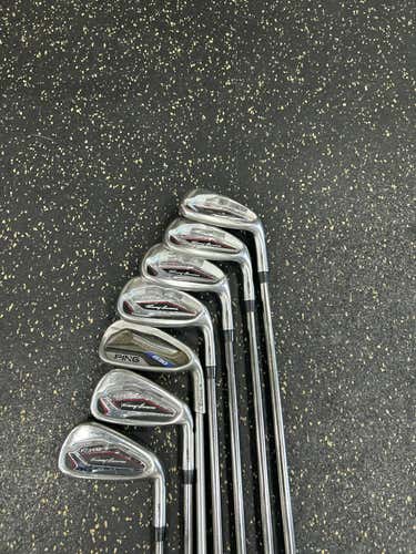 Used Ping G30 7 Iron Regular Flex Graphite Shaft Individual Irons