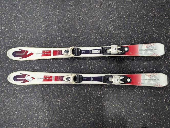 Used K2 Comanche Jr 112 Cm Boys' Downhill Ski Combo