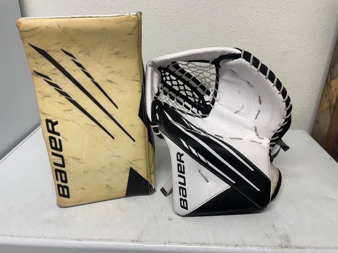BAUER ULTRASONIC BLOCKER AND 3X GLOVE