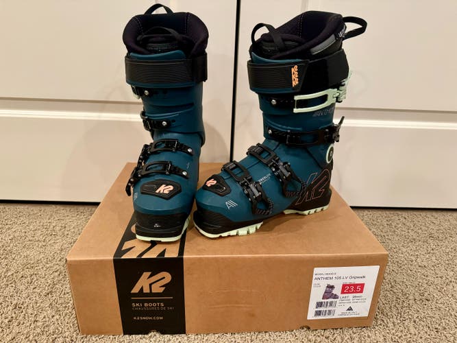 Used Women's K2 All Mountain Anthem Ski Boots Medium Flex