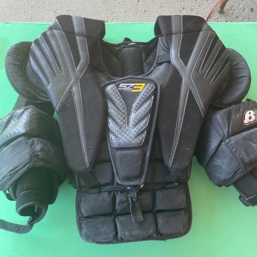 Used Senior Brian's Sub Zero 3 Pro Goalie Chest Protector