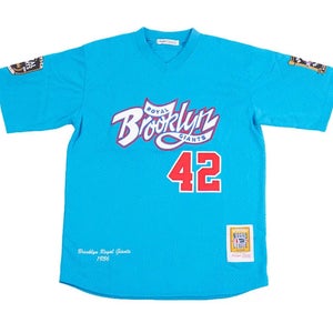 Brooklyn Royal Giants Negro League Baseball Jersey #42 Medium Headgear Classics