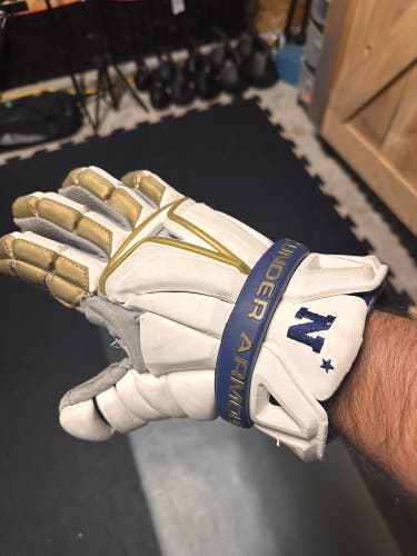 Used Naval Academy 13" Gloves(Under Armour Biofit)
