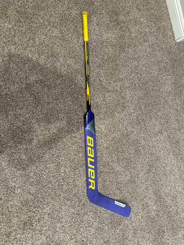 Hockey goalie stick Bauer supreme Mach pro stock