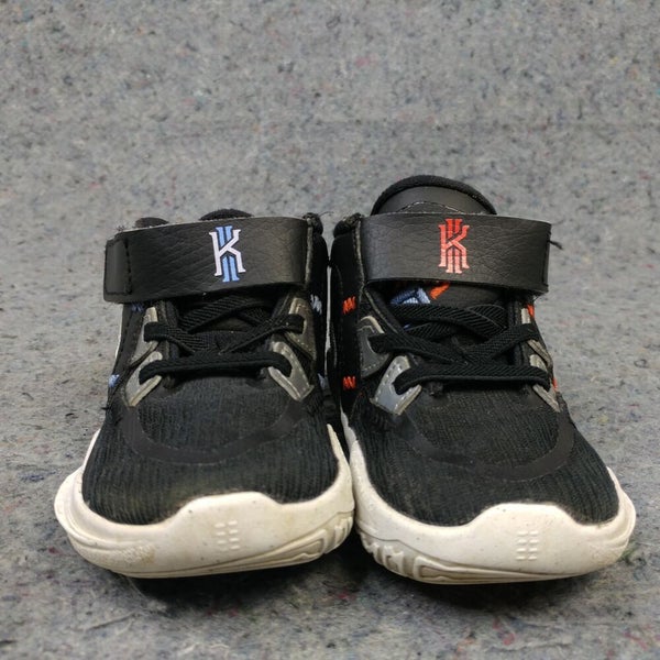 Nike Kyrie Infinity Fire Ice Baby Shoes Size 6C Sneakers Black DD0333-001 Low
