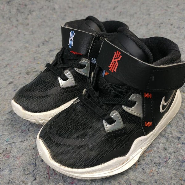Nike Kyrie Infinity Fire Ice Baby Shoes Size 6C Sneakers Black DD0333-001 Low
