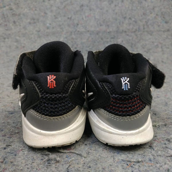 Nike Kyrie Infinity Fire Ice Baby Shoes Size 6C Sneakers Black DD0333-001 Low