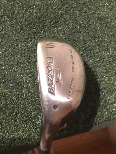 Tour Edge (Left Handed)Bazooka JMAX 27* 5 Iron-Wood Hybrid Regular 74g Graphite