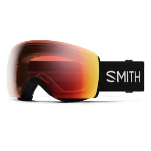 Smith Skyline XL Ski / Snow Goggles Black, ChromaPop Photochromic Red Mirror