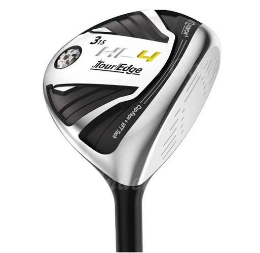 NEW Tour Edge HL4 Hot Launch 4 15° Fairway Wood 3 Factory Seniors w/ HC