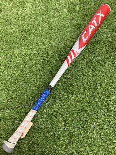 Used 2023 Marucci CAT X Bat BBCOR Certified (-3) Alloy 30 oz 33"