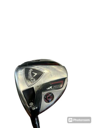 Used Callaway Razor Fit 9.5 Degree Regular Flex Steel Shaft Drivers