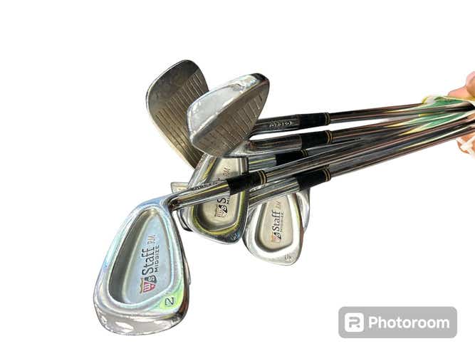 Used Wilson Ws Staff Rm Midsize -6 Iron 2i-pw Regular Flex Steel Shaft Iron Sets