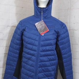 Helly Hansen Men's Verglas Hood Down Hybrid Insulator Jacket, Medium Deep Fjord