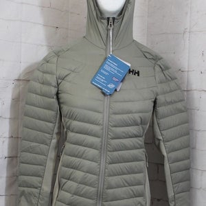 Helly Hansen Women's Verglas Hood Down Hybrid Insulator Jacket, Medium Terrazzo