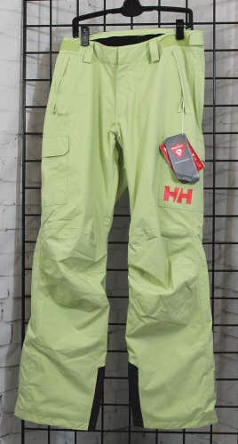 Helly Hansen Switch Cargo Women's Insulated Snow Pants, Large Iced Matcha Green