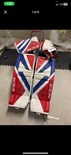 CCM 32+1 Eflex 5.9 Intermediate full goalie set