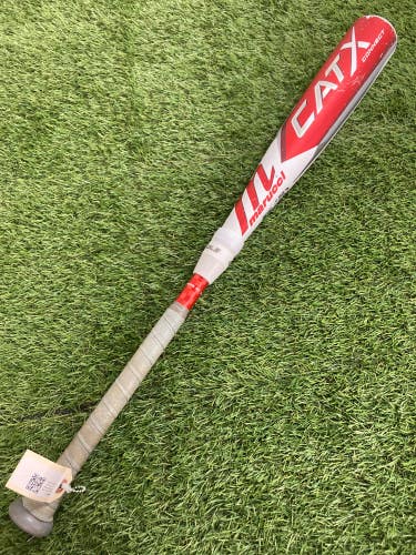 Used Kid Pitch (9YO-13YO) 2023 Marucci CAT X Connect Bat USSSA Certified (-8) Hybrid 21 oz 29"