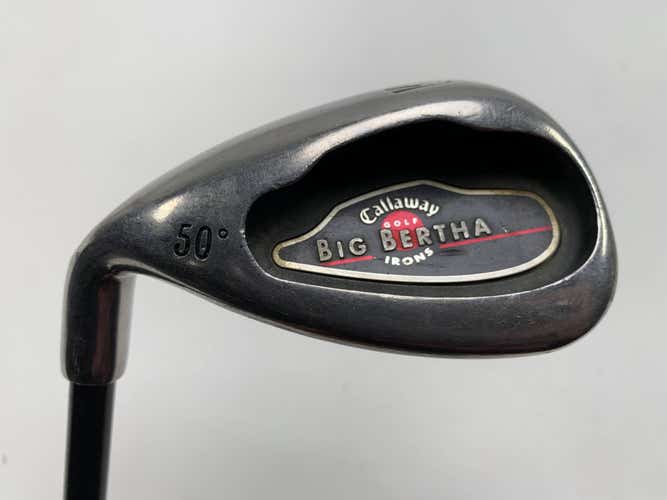 Callaway 2004 Big Bertha Gap Wedge GW 50* RCH 75i Regular Graphite Mens LH