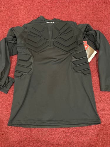 CCM long Sleeve Padded Goalie Shirt Item#MNKGS