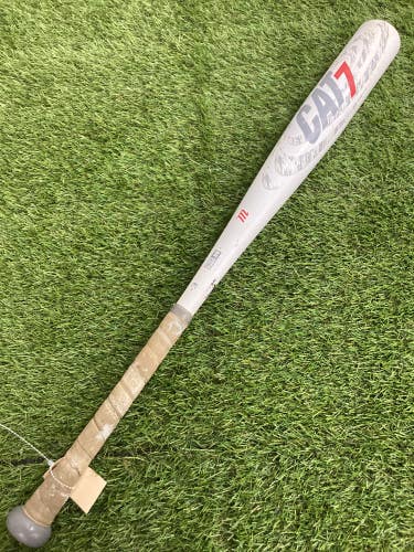 Used 2017 Marucci CAT7 Bat BBCOR Certified (-3) Alloy 27 oz 30"