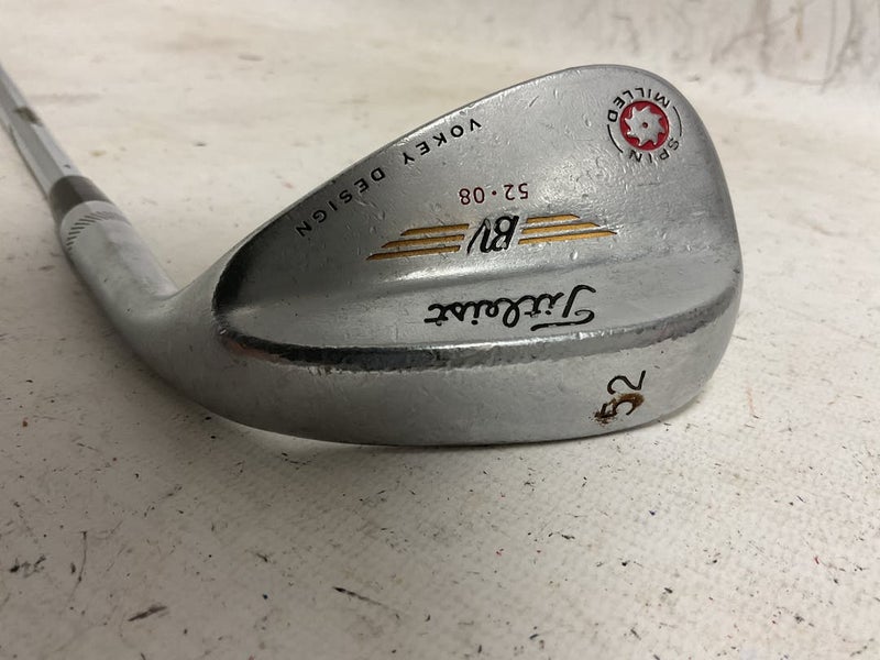 Used Titleist Vokey Bv 52 08 52 Degree Wedge