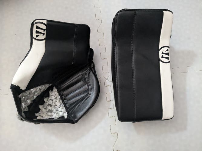 Warrior Ritual GT2 Full Right Junior Glove & Blocker Used