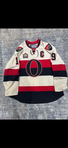 Ottawa Senators Jason Spezza 2014 Heritage Classic Reebok MiC Jersey Size 56