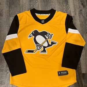 Pittsburgh Penguins Alternate Fanatics Breakaway Hockey Jersey Men's Size XL