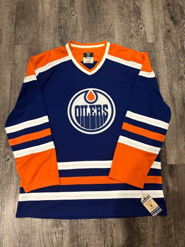 Edmonton Oilers Fanatics Vintage Men’s Size XL BNWT