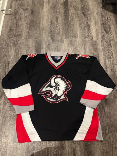 Buffalo Sabres Starter Black Jersey Men’s Size XXL