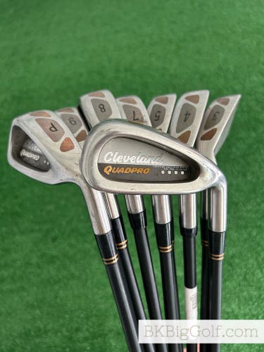 Cleveland Quadpro Iron Set 3-P / Cleveland Quadpro Regular Graphite