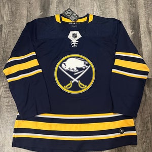 Buffalo Sabres Adidas Home Climalite Jersey Men’s Size 54 BNWT