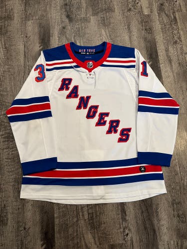 Igor Shesterkin New York Rangers Adidas Away Jersey Men’s Size 54