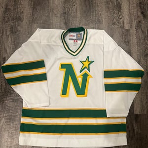Minnesota North Stars CCM Jersey White Men’s Size XL