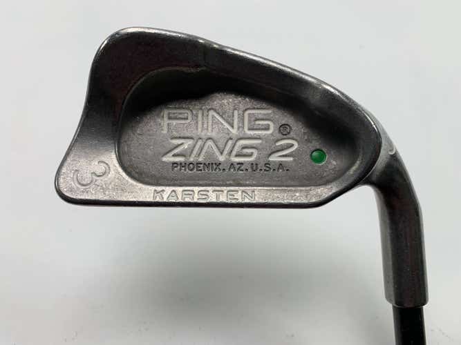Ping Zing 2 Single 3 Iron Green Dot 2* Up Regular Graphite Mens RH