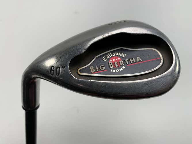 Callaway 2004 Big Bertha Lob Wedge LW 60* RCH 75i Regular Graphite Mens LH