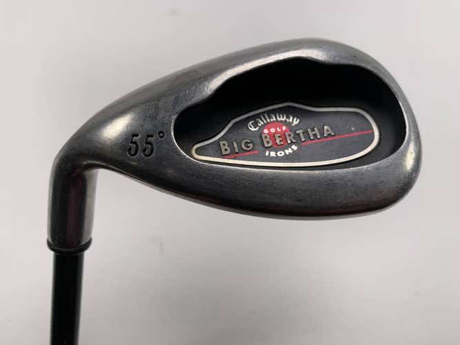 Callaway 2004 Big Bertha Sand Wedge SW 55* RCH 75i Regular Graphite Mens LH