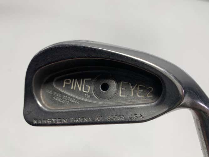 Ping Eye 2 Single 4 Iron Black Dot Karsten ZZ-Lite Regular Steel Mens RH