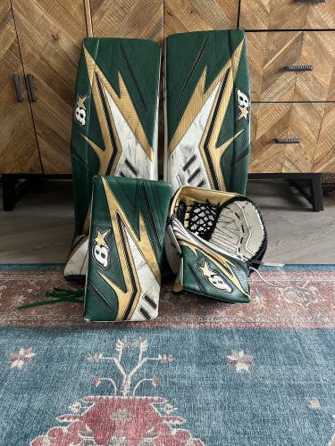 Used  Brian's Regular Optik 2 Goalie Full Set