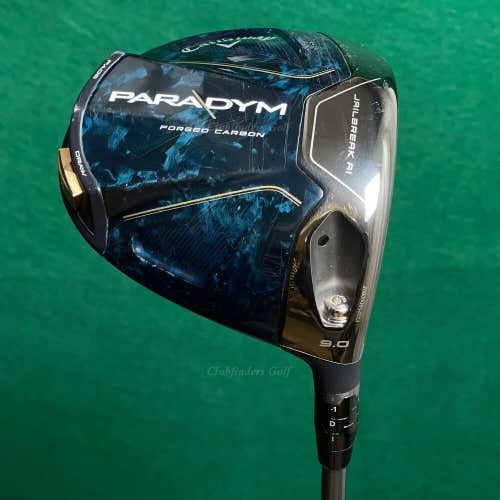 Callaway Paradym 9° Driver Project X HZRDUS Silver 6.0 Graphite Stiff W/Hc