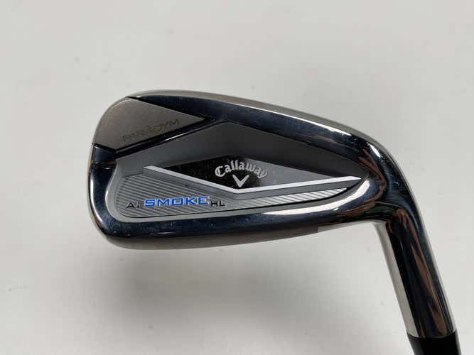 Callaway Paradym Ai Smoke HL Single 7 Iron Project X Cypher Fifty 5.0 Senior RH