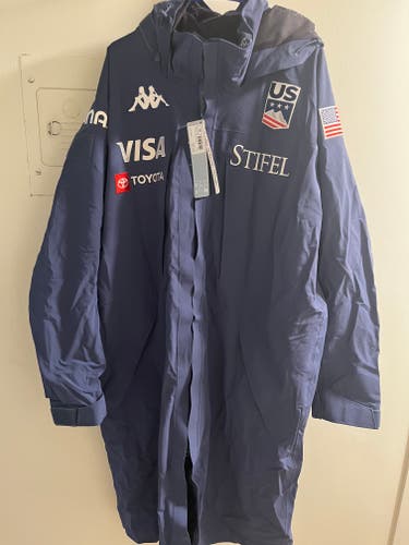 New US Ski Team Rain Jacket or Start Coat