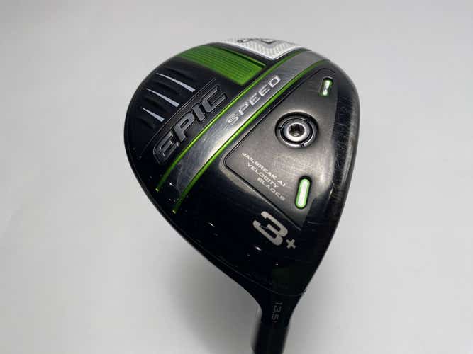 Callaway EPIC Speed 3+ Wood 13.5* Mitsubishi Chemical MMT 304SS Extra Stiff RH