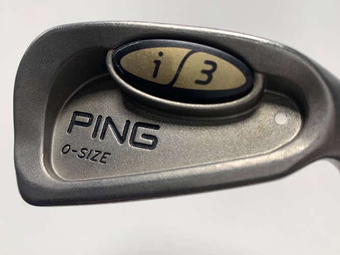 Ping i3 Oversize Single 3 Iron White Dot 3* Up Cushin JZ Stiff RH Midsize Grip